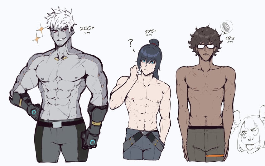eunie, noah, taion, and lanz (xenoblade chronicles and 1 more) drawn by nyantcha