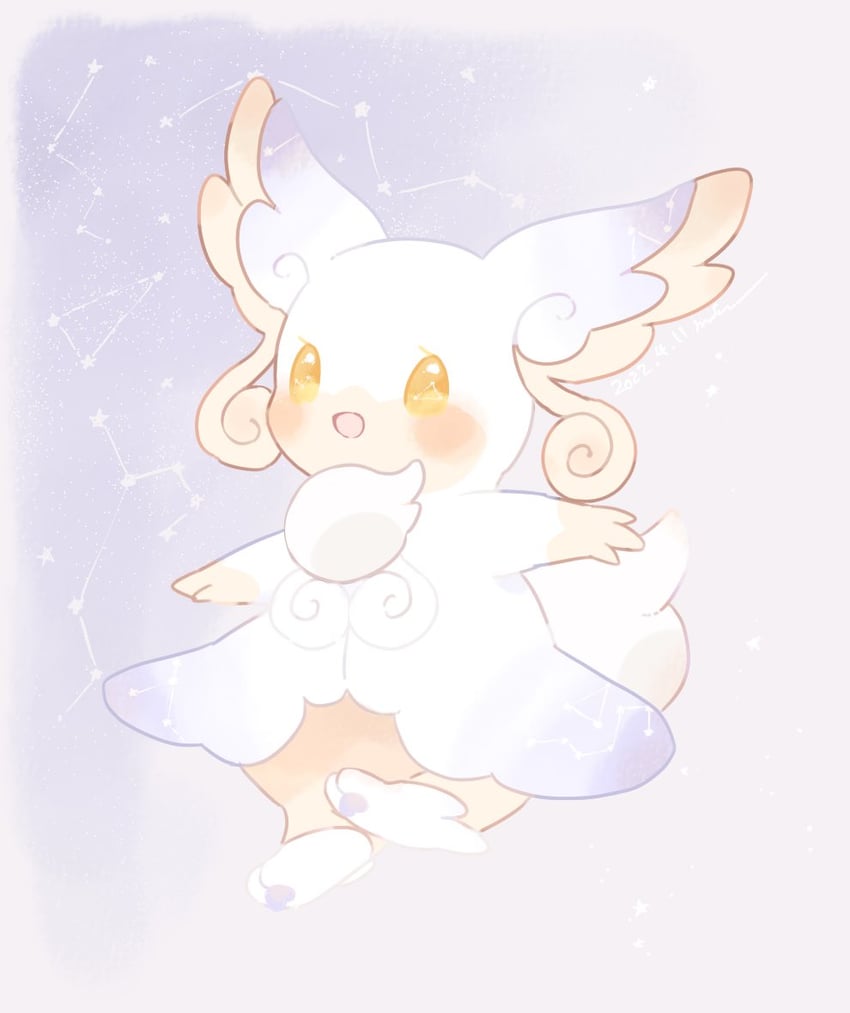 audino and mega audino (pokemon) drawn by mkt_(buizu-miki)