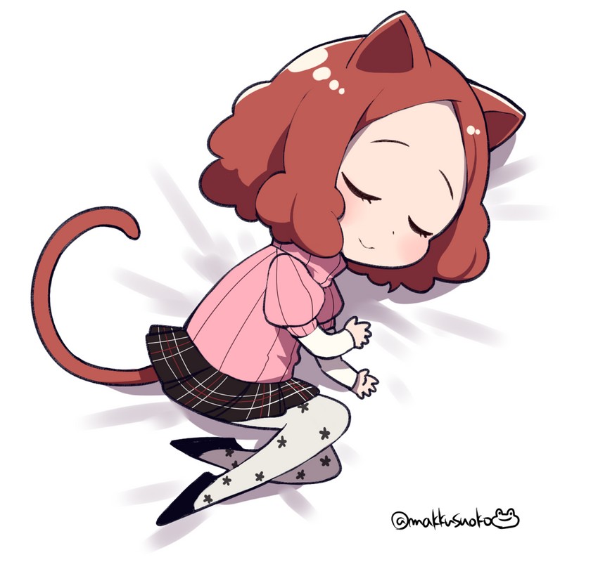okumura haru (persona and 1 more) drawn by do_m_kaeru