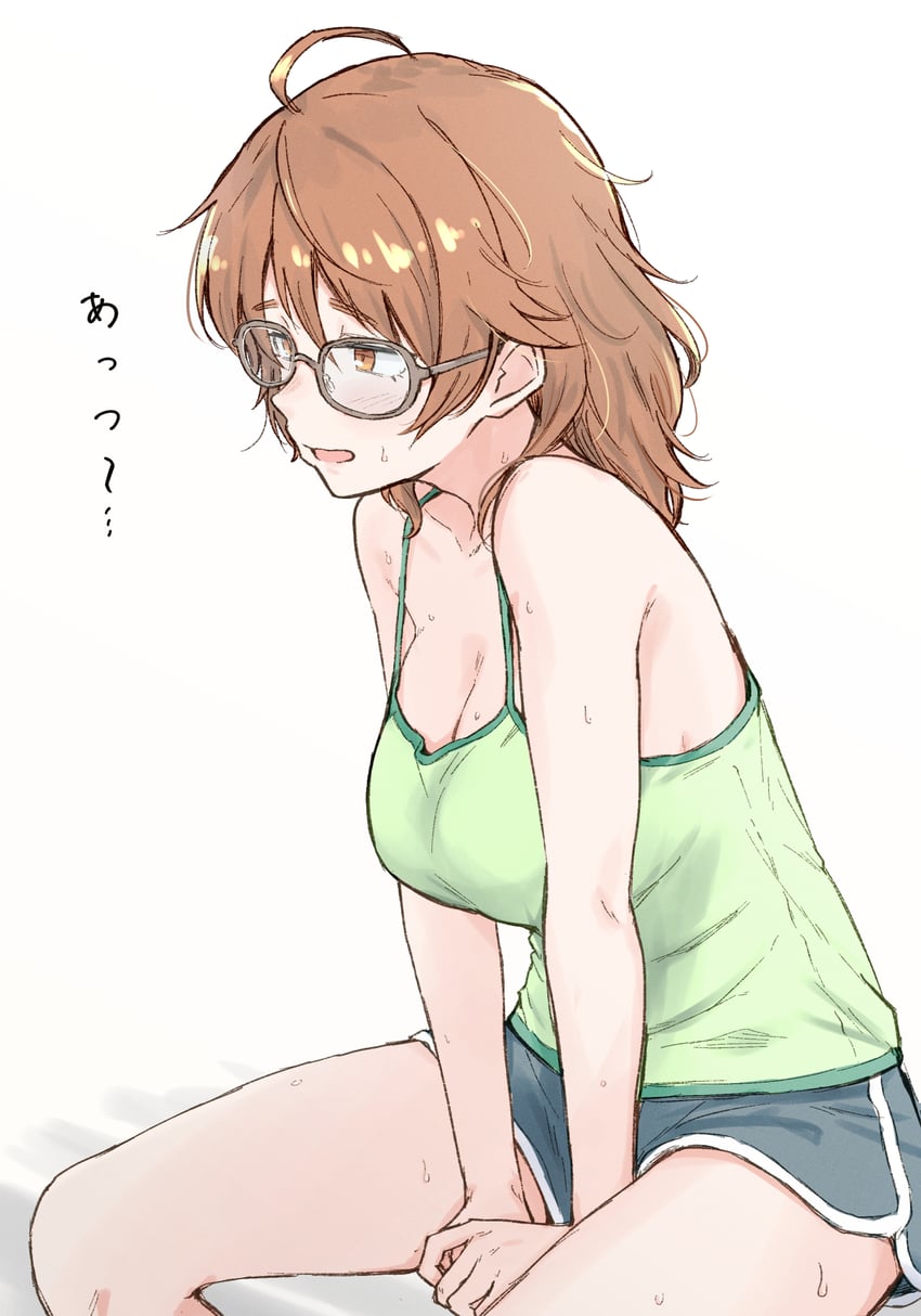 araki hina (idolmaster and 1 more) drawn by unu_(unucence)
