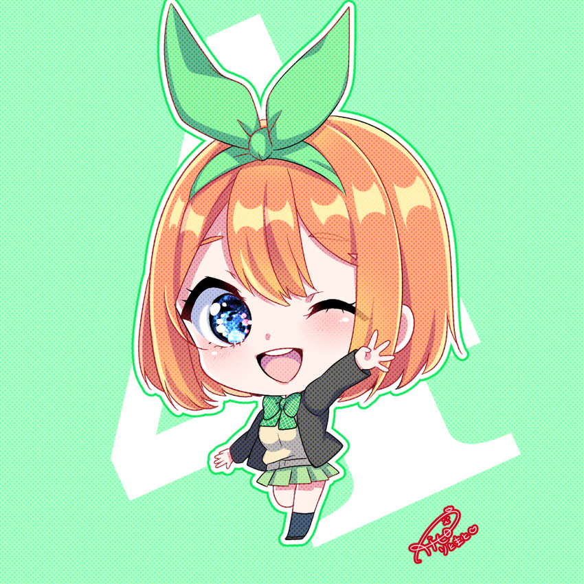 nakano yotsuba (go-toubun no hanayome) drawn by rinne_(mizunosato)