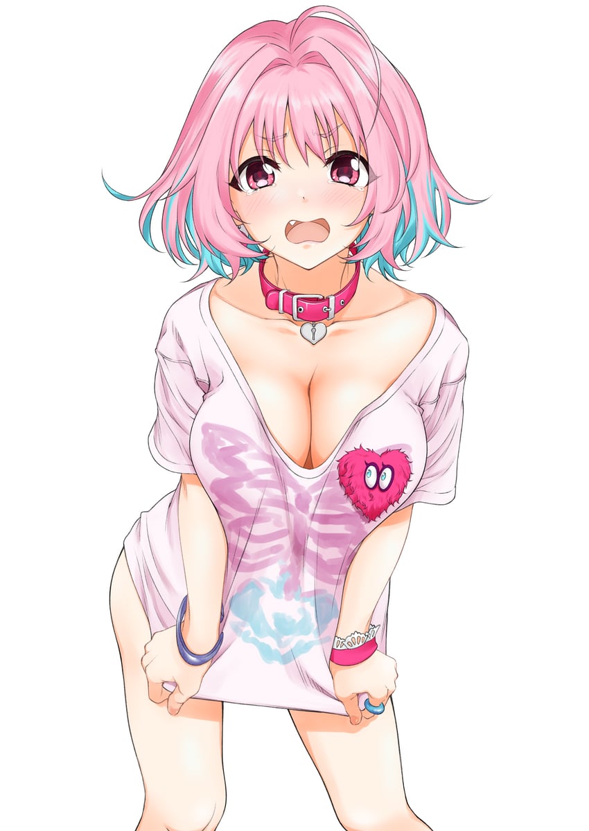 yumemi riamu (idolmaster and 1 more) drawn by yuzuriha_yuu