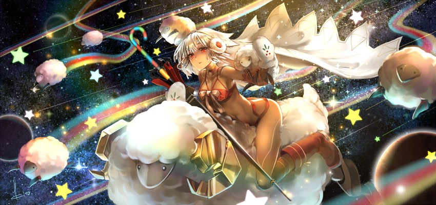 altera, altera the santa, and zerco (fate and 1 more) drawn by kito_(kito2)