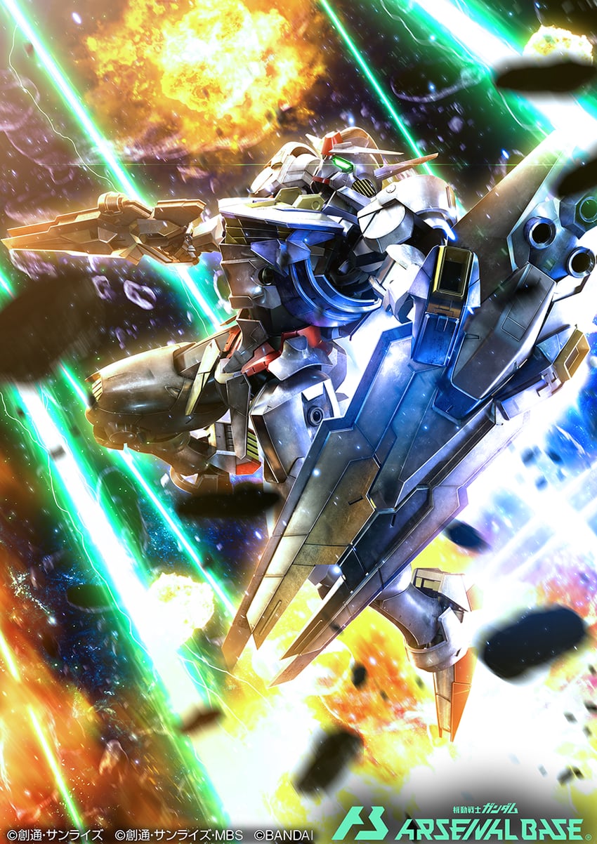 gundam aerial (gundam and 2 more) drawn by igaraigara