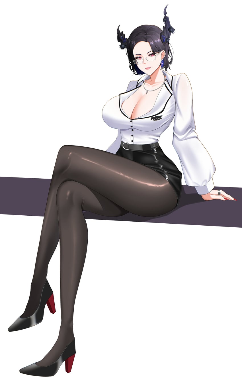 nerissa ravencroft (hololive and 1 more) drawn by brownice