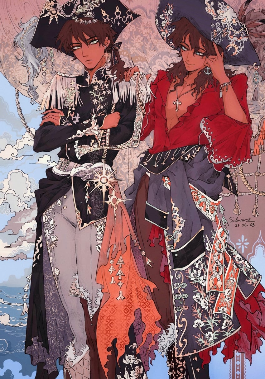 spain and portugal (axis powers hetalia) drawn by corvusnemo