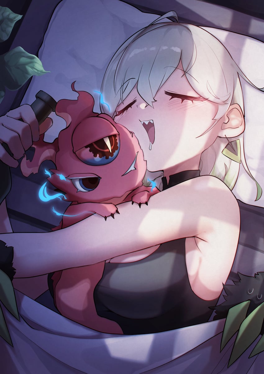 diabellstar the black witch and snake-eyes poplar (yu-gi-oh!) drawn by c_civciv
