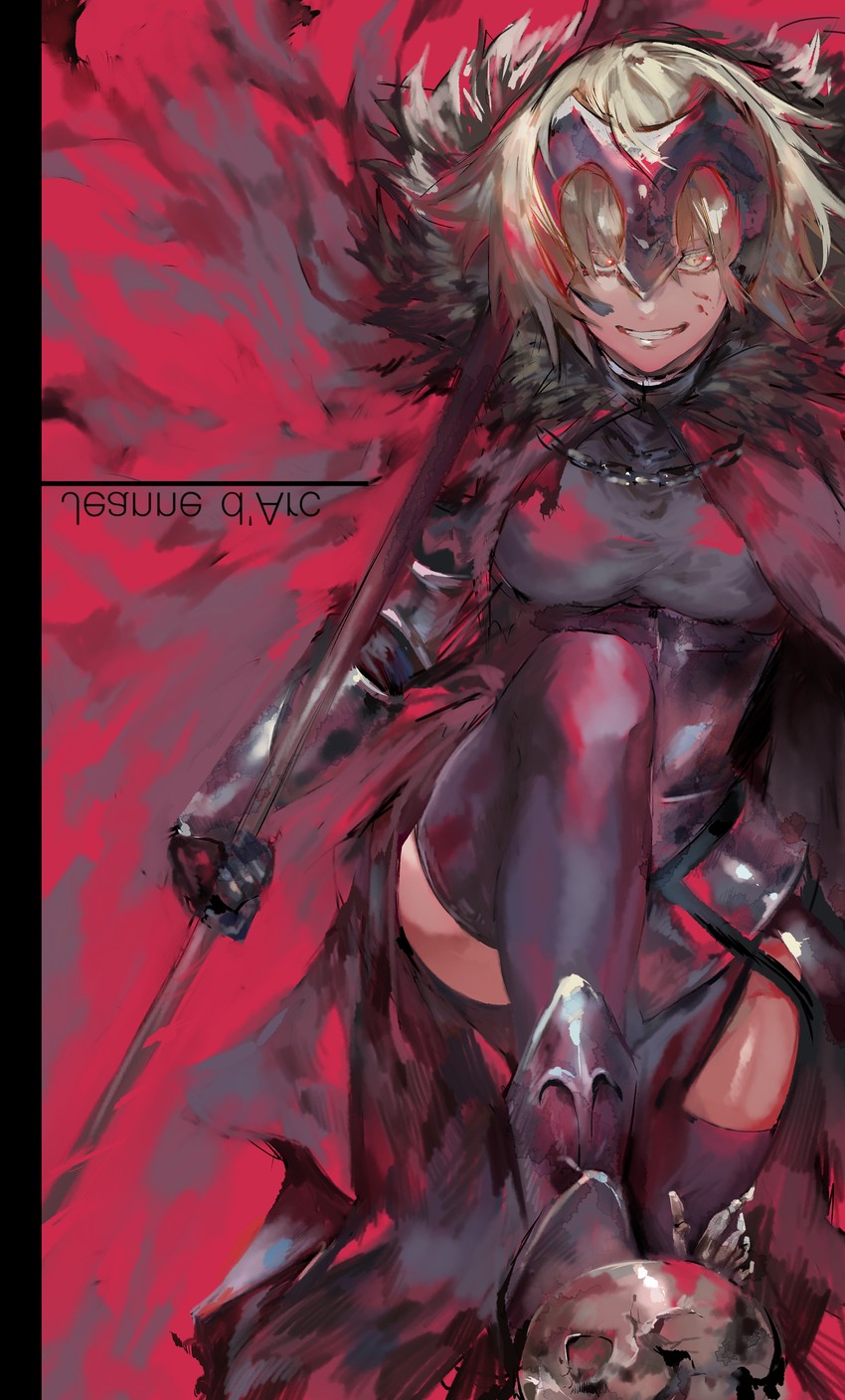 jeanne d'arc alter (fate and 1 more) drawn by araya_(hachino_araya)