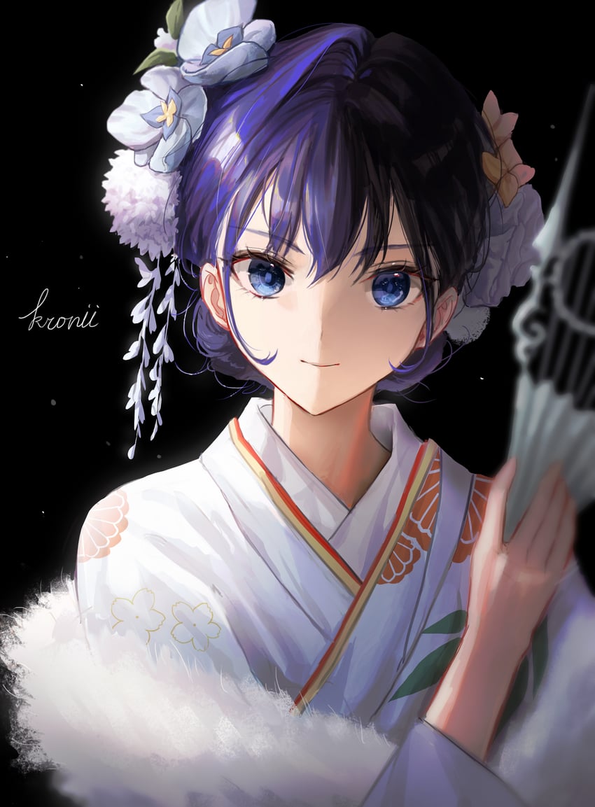 ouro kronii (hololive and 1 more) drawn by idasu_(hyun9164)