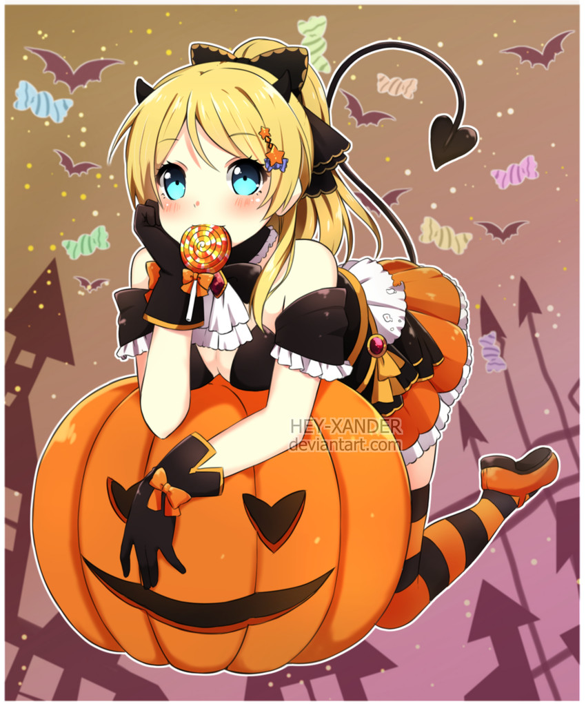 ayase eli (love live! and 2 more) drawn by kaxukin