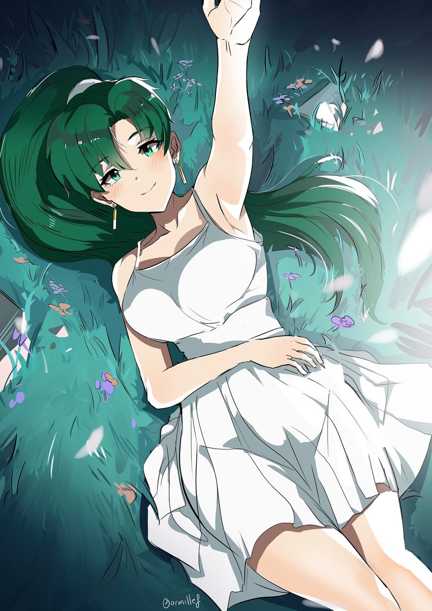 lyn (idolmaster and 2 more) drawn by ormille