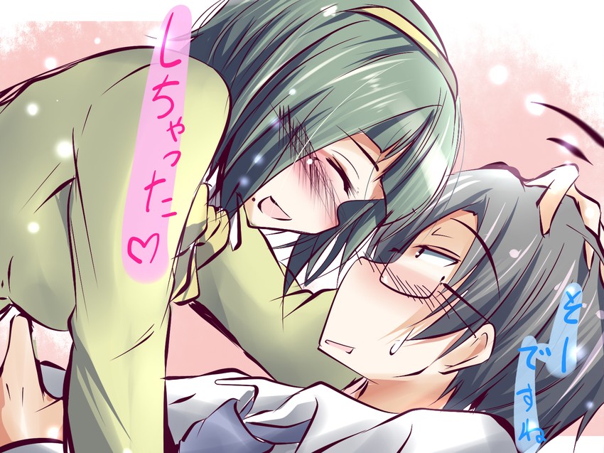 producer and otonashi kotori (idolmaster) drawn by natsu_(anta_tte_hitoha)