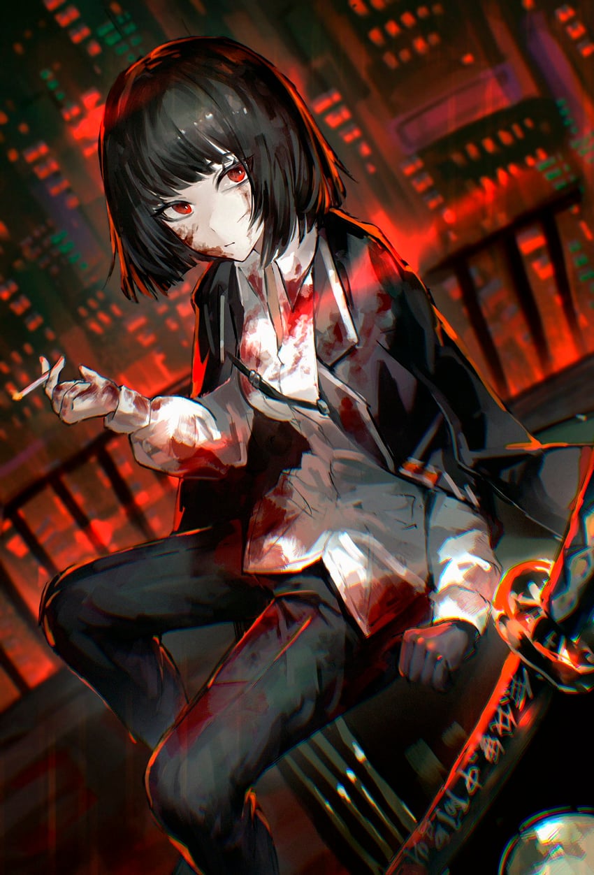 ryoshu (project moon and 1 more) drawn by osushi_tabetarou