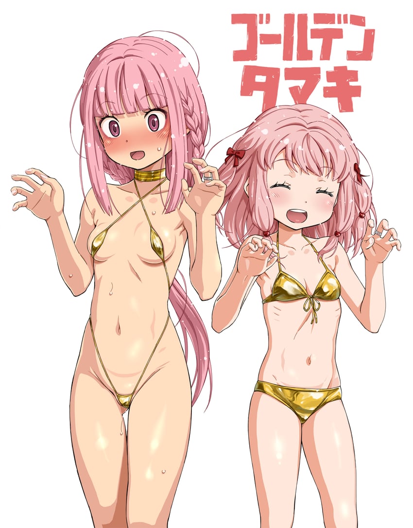 tamaki iroha and tamaki ui (mahou shoujo madoka magica and 1 more) drawn by you2