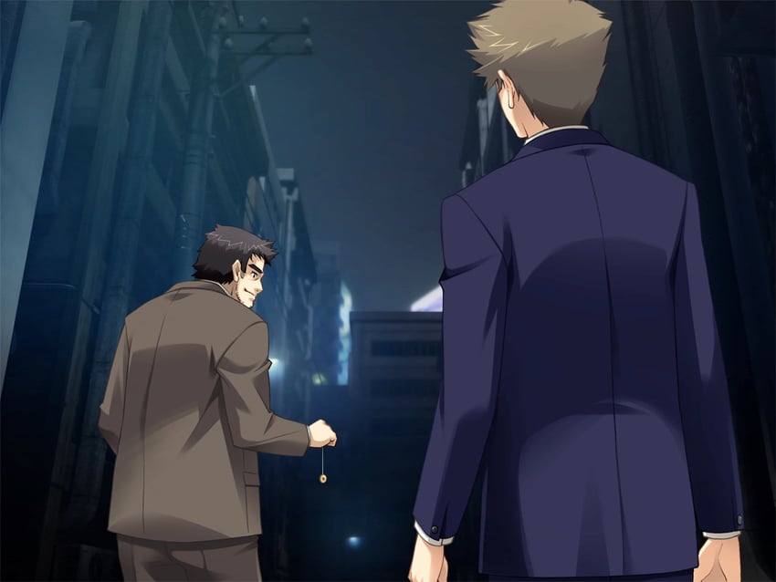 suwa mamoru and ban yasuji (chaos;head) drawn by matsuo_yukihiro