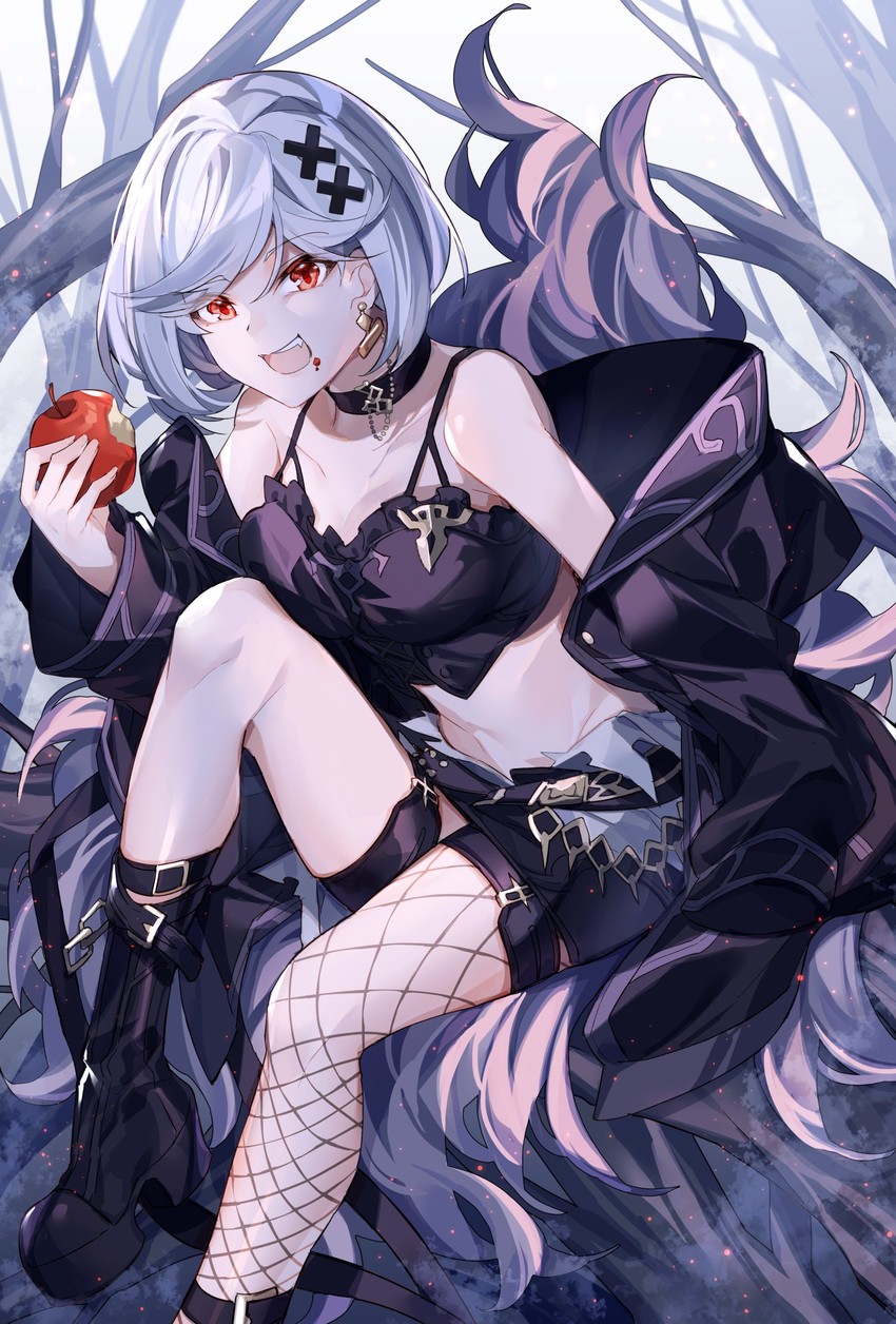 djeeta and alter ego malevolent (granblue fantasy) drawn by hizuki_miya