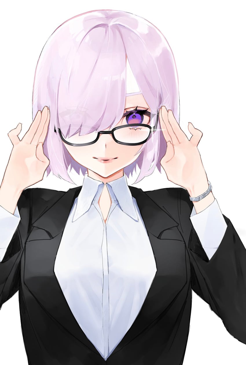 mash kyrielight (fate and 1 more) drawn by tsunami_samemaru
