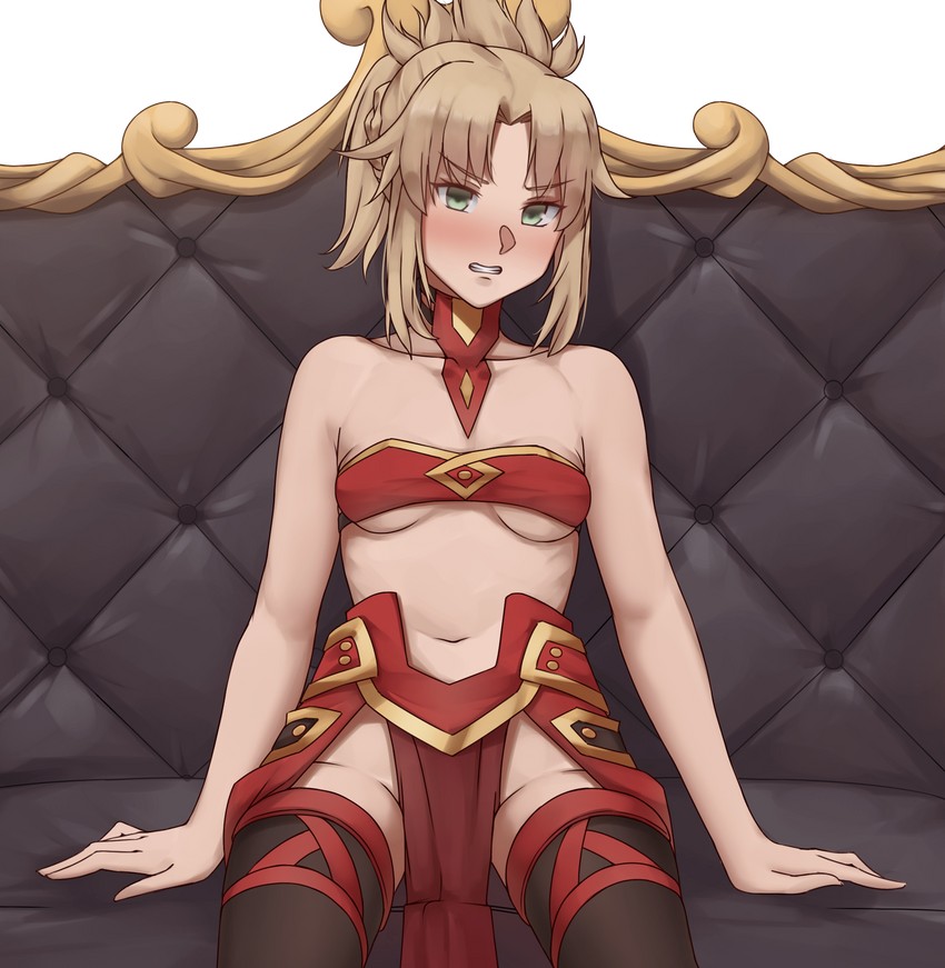 mordred (fate and 2 more) drawn by sarhce