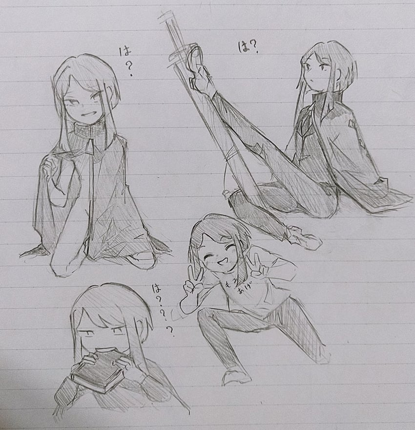 bari (project moon and 1 more) drawn by porccu_200g