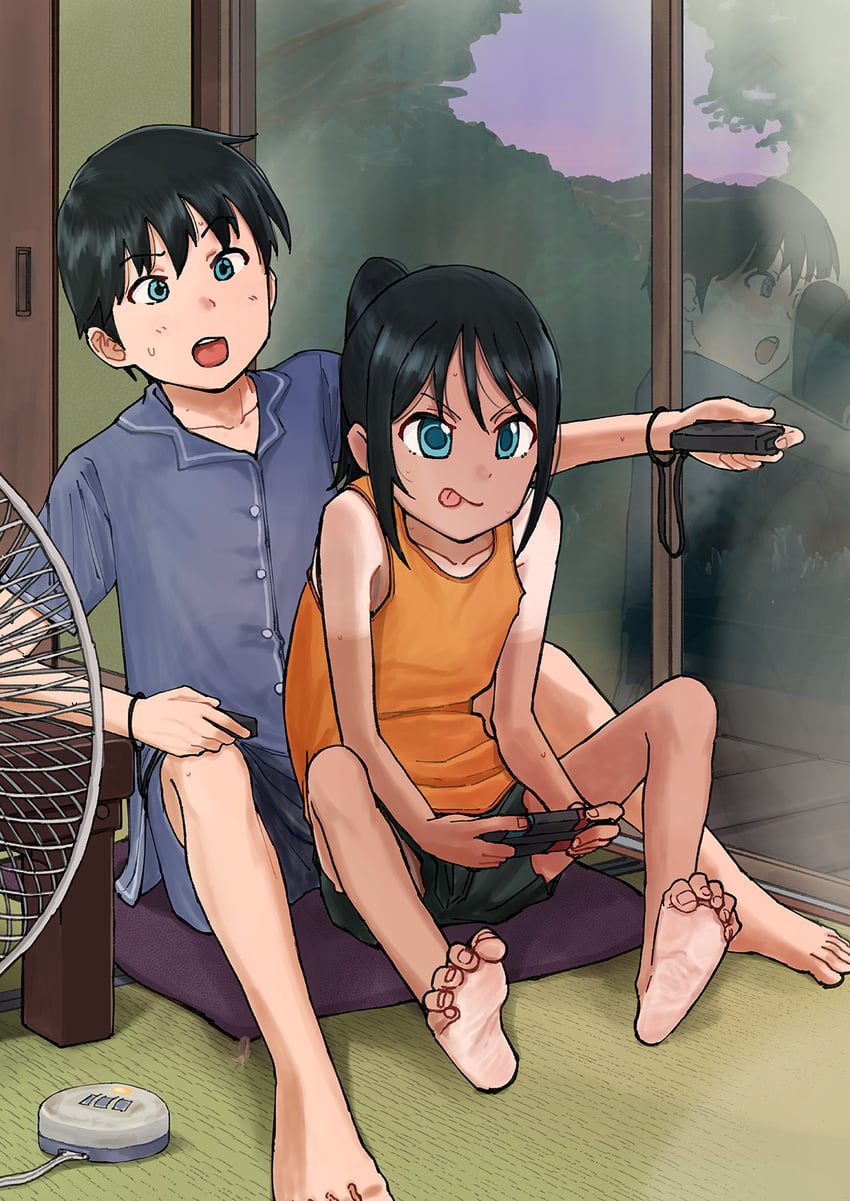 sou and nozomu (itoko no ko) drawn by inu_chikushou