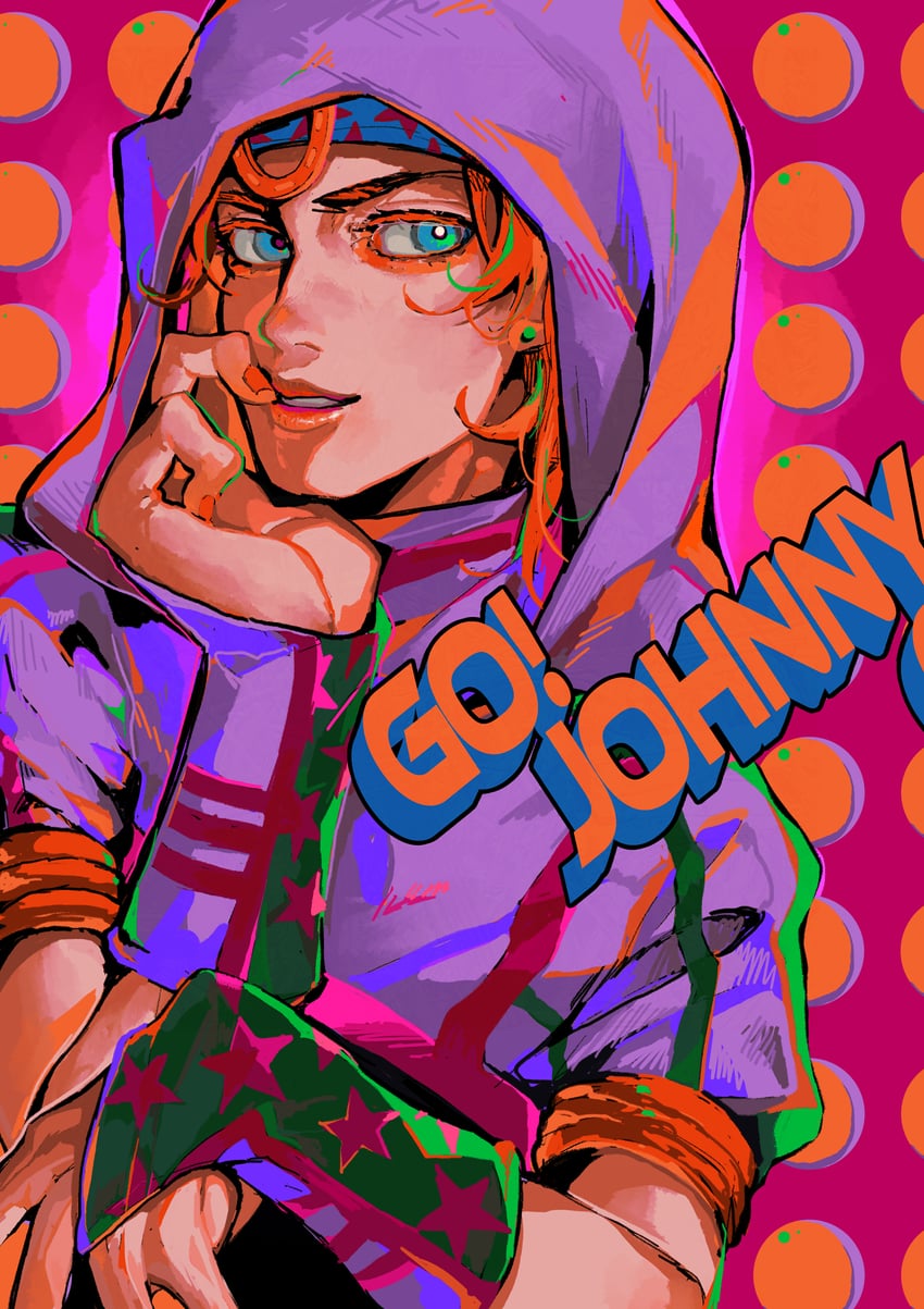 johnny joestar (jojo no kimyou na bouken and 1 more) drawn by kono_tt_da