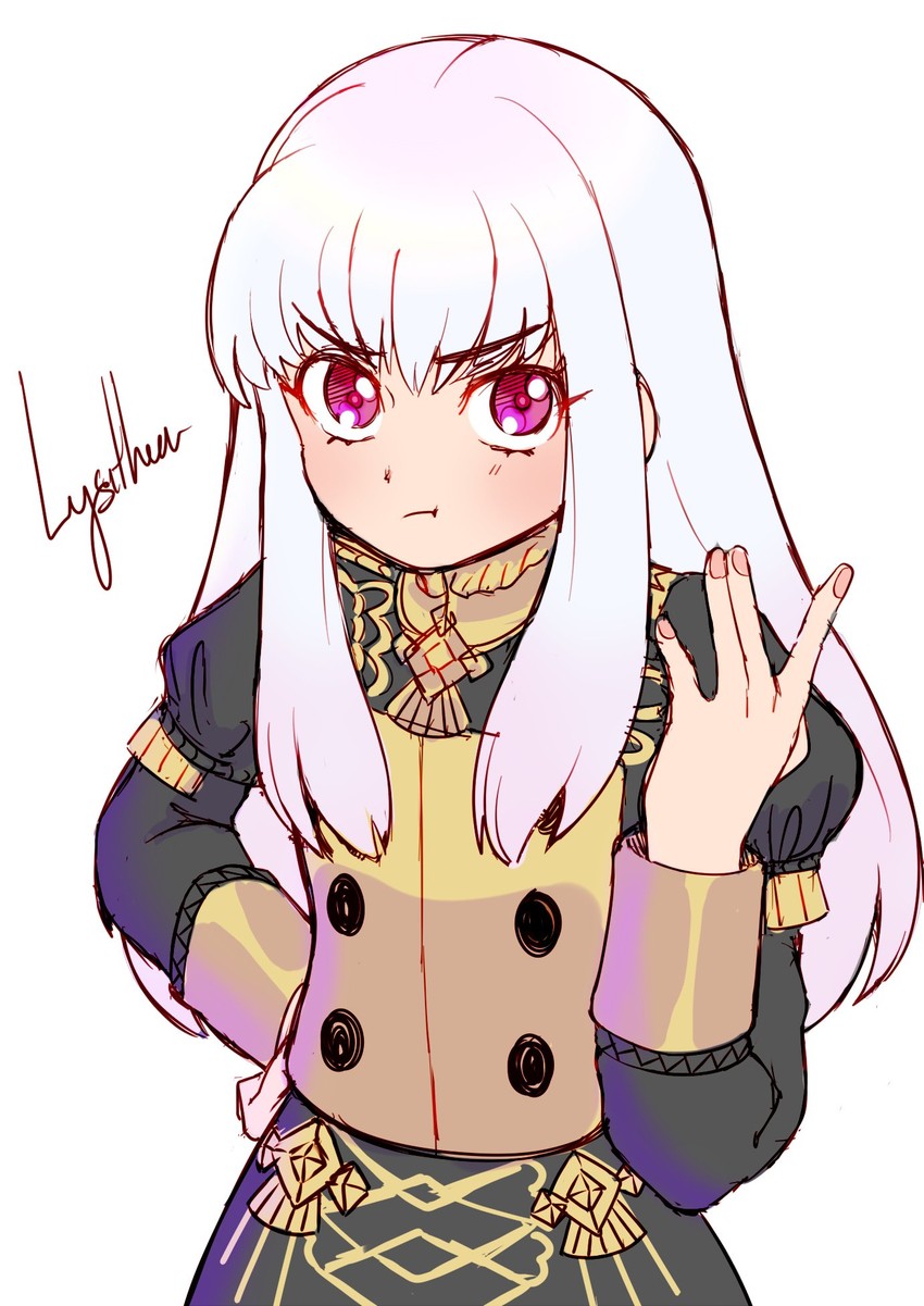 lysithea von ordelia (fire emblem and 1 more) drawn by tmb9