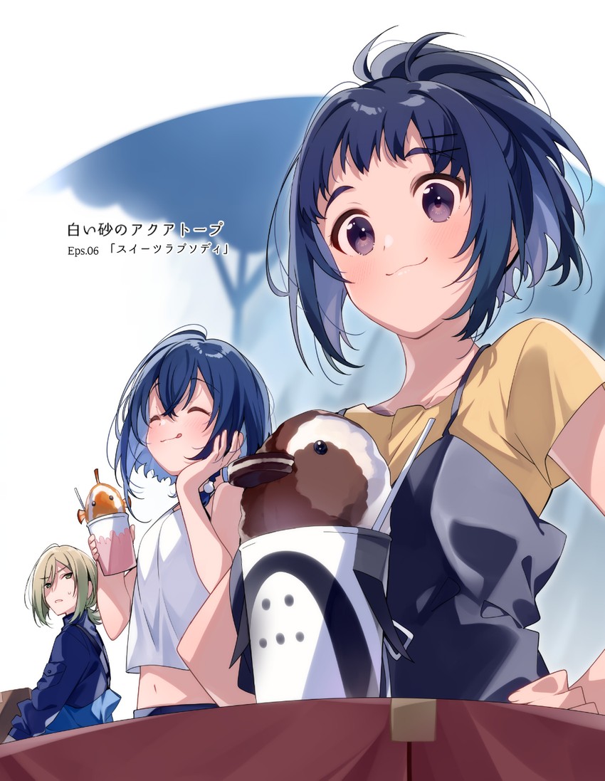 misakino kukuru and teruya tsukimi (shiroi suna no aquatope) drawn by u35