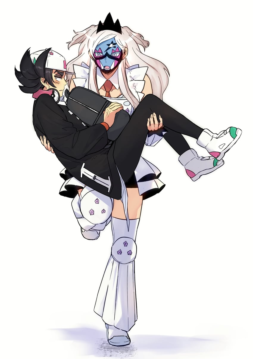 giacomo and eri (pokemon and 1 more) drawn by suzukinoko1021