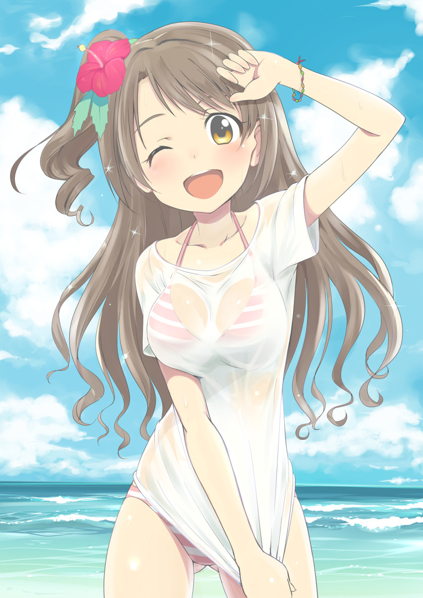 shimamura uzuki (idolmaster and 1 more) drawn by ransusan