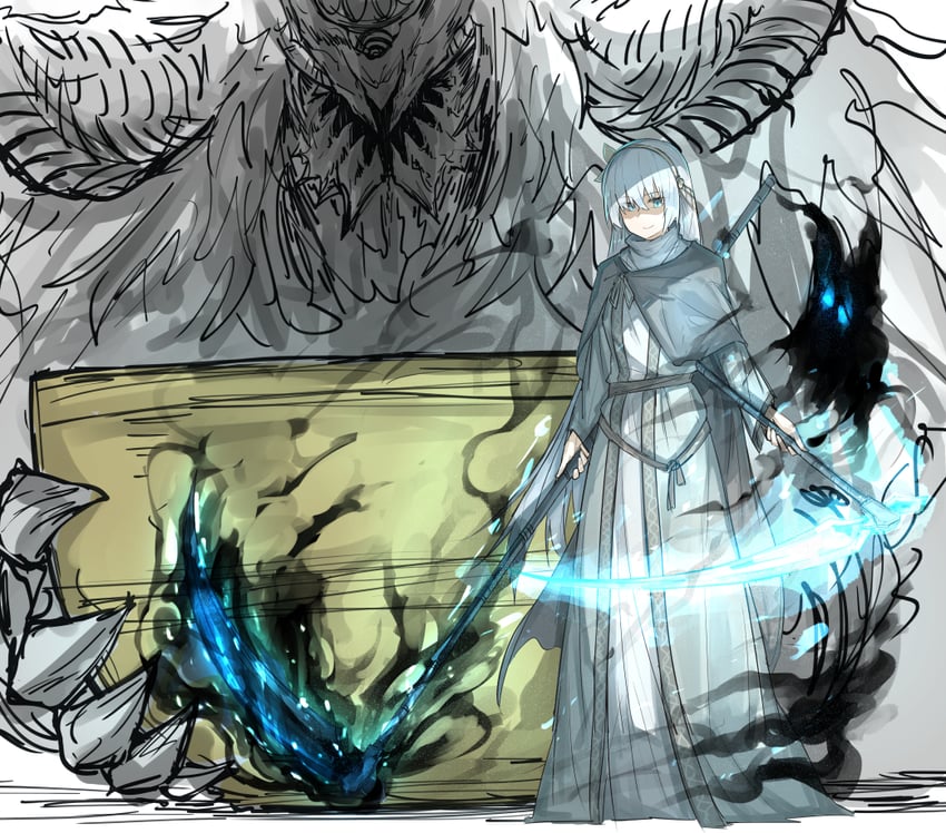 anastasia, viy, ivan the terrible, sister friede, and father ariandel (fate and 3 more) drawn by kankan33333