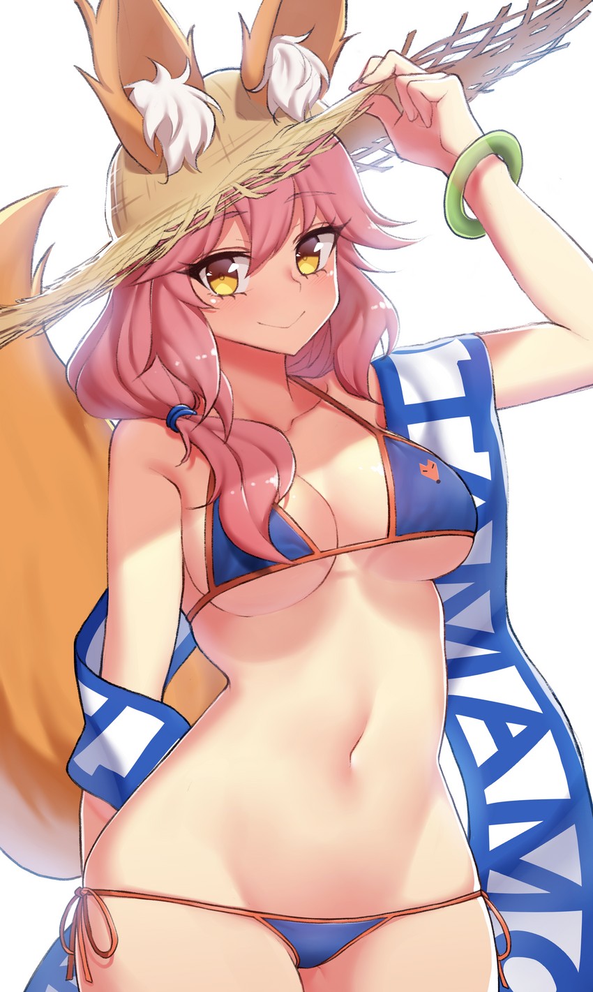 tamamo and tamamo no mae (fate and 3 more) drawn by narynn
