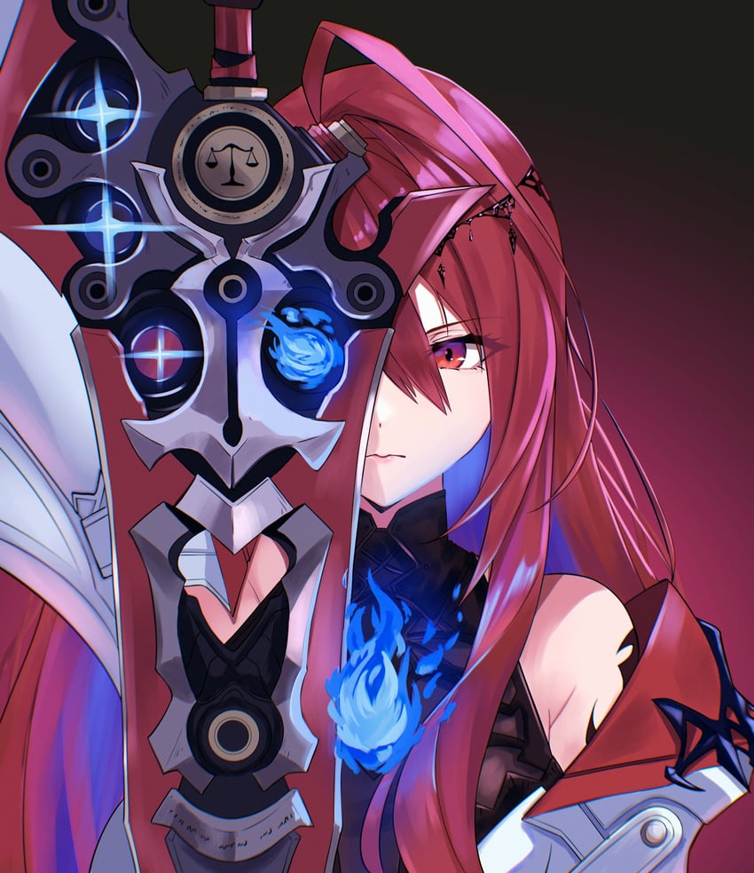 elizabeth rose bloodflame (hololive and 1 more) drawn by eipanguino