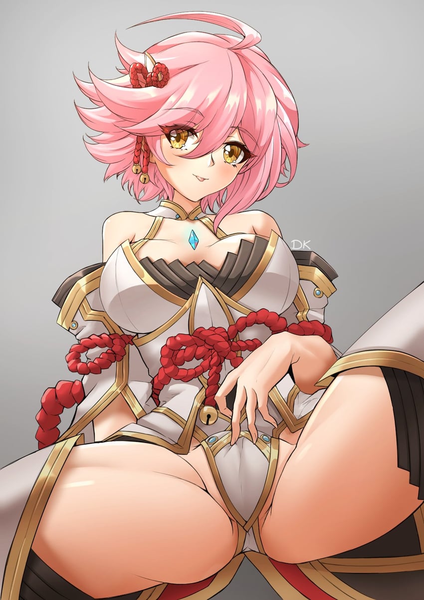 nia and tohno amane (original and 2 more) drawn by deekei