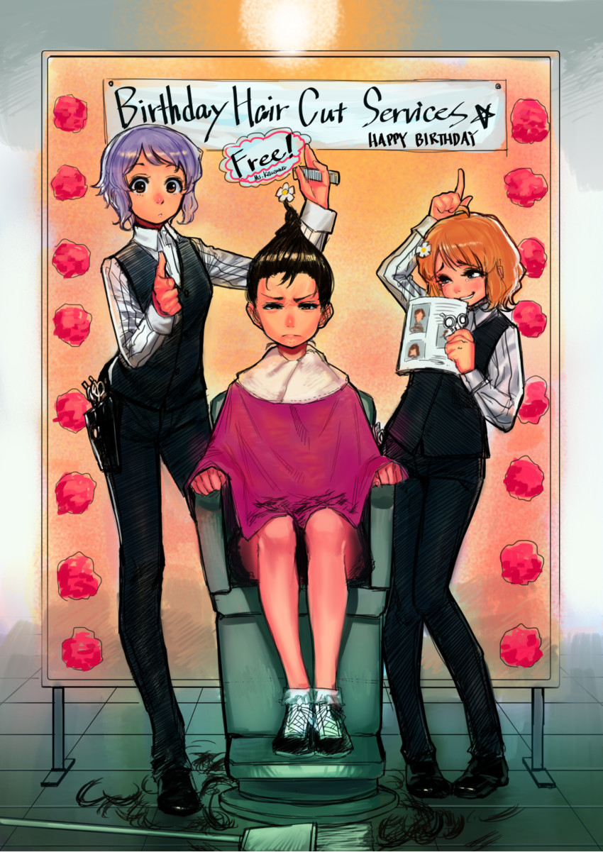 suou momoko, kitazawa shiho, and makabe mizuki (idolmaster and 1 more) drawn by bukimi_isan