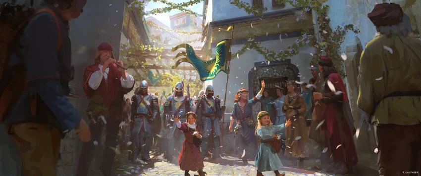 tolkien's legendarium and 1 more drawn by renart