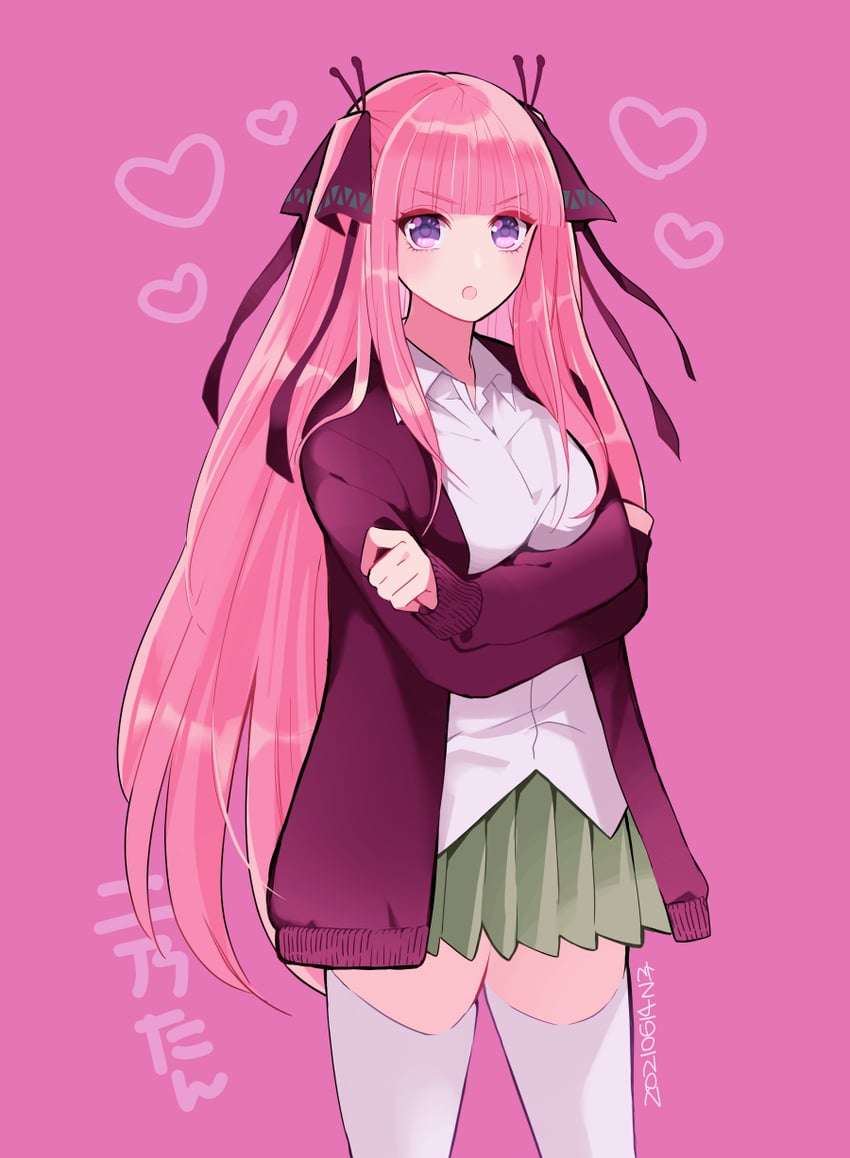 nakano nino (go-toubun no hanayome) drawn by n_ko