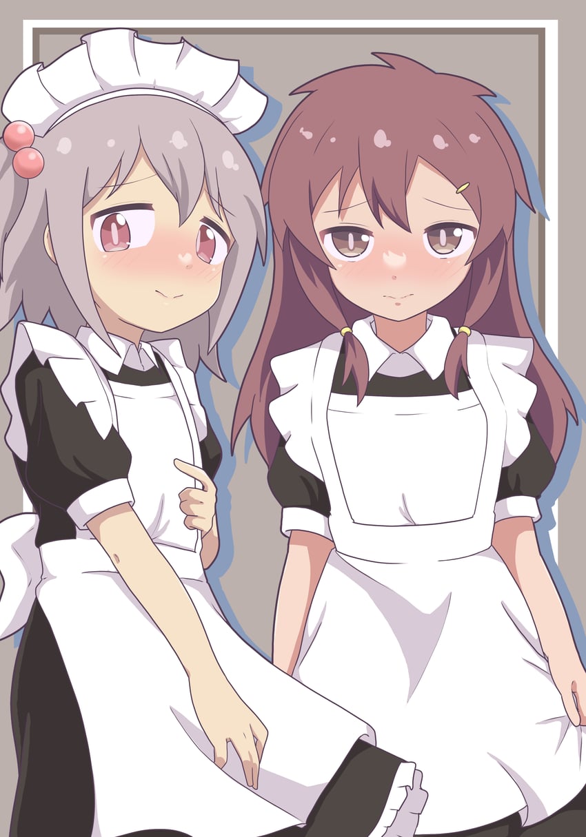 senkawa minato and sakurada yuuta (onii-chan wa oshimai!) drawn by namari_siro