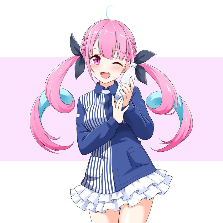 minato aqua (hololive and 1 more) drawn by felutiahime