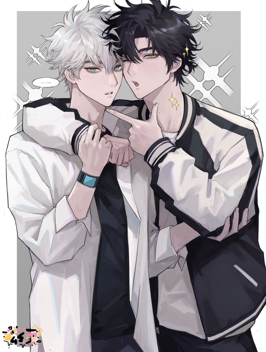 cheng xiaoshi and lu guang (shiguang dailiren) drawn by nino_(nino84391425)