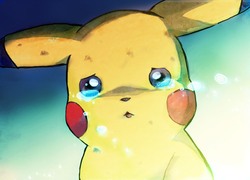 pikachu (pokemon and 1 more) drawn by sin_(hitonatsu)