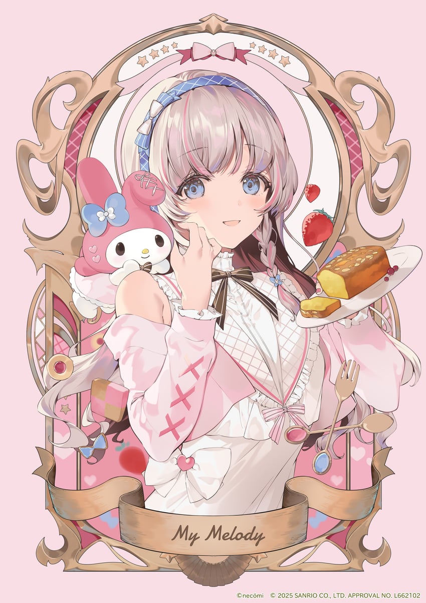 my melody (sanrio and 1 more) drawn by necomi