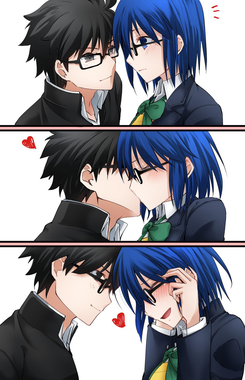 ciel and tohno shiki (tsukihime) drawn by vent_vert_(kuuya)