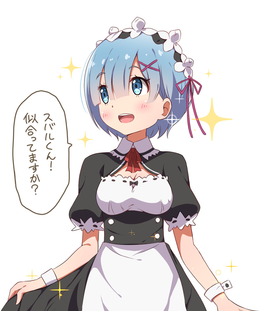 rem (re:zero kara hajimeru isekai seikatsu) drawn by kei_(0497)