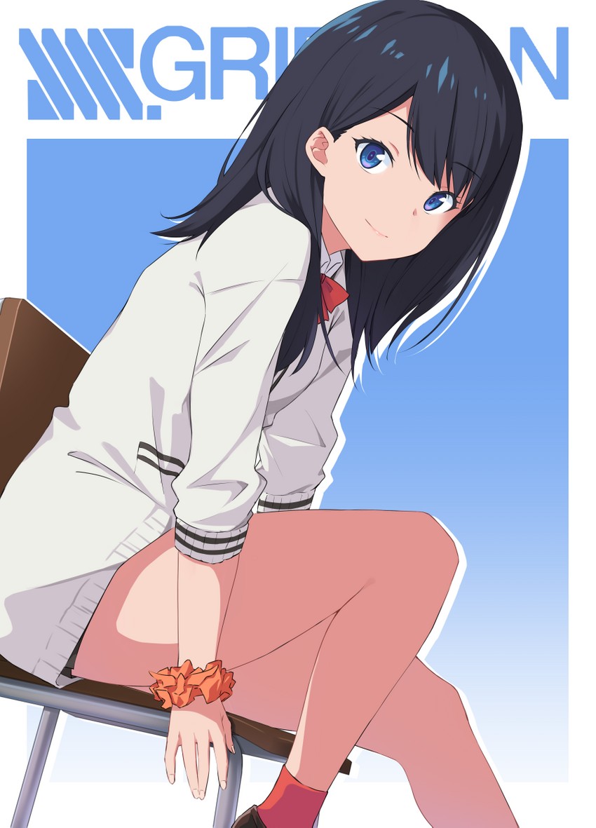 takarada rikka (gridman universe and 1 more) drawn by 53c_(ray_cordova)