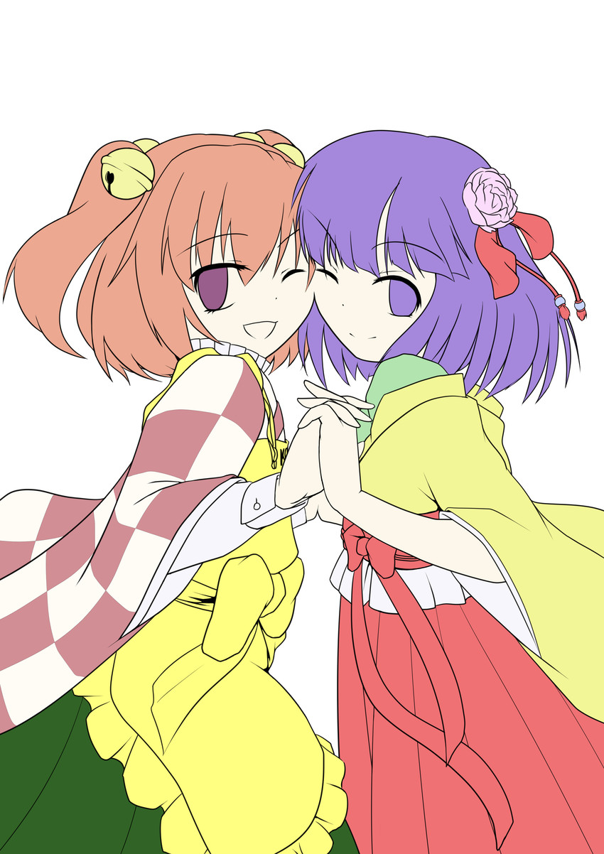 hieda no akyuu and motoori kosuzu (touhou) drawn by dais_go