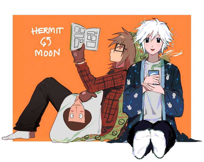 randal ivory, luther von ivory, and tsukada satoru (randal's friends) drawn by 97ttwwaazz