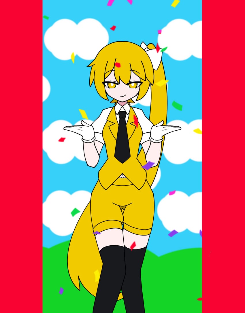 akita neru (vocaloid and 1 more) drawn by nazunobasho