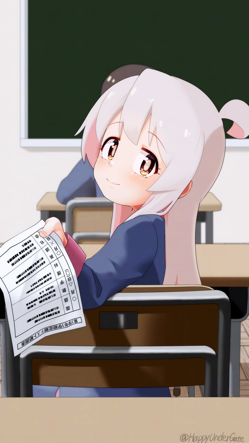 oyama mahiro (onii-chan wa oshimai!) drawn by happyundergate