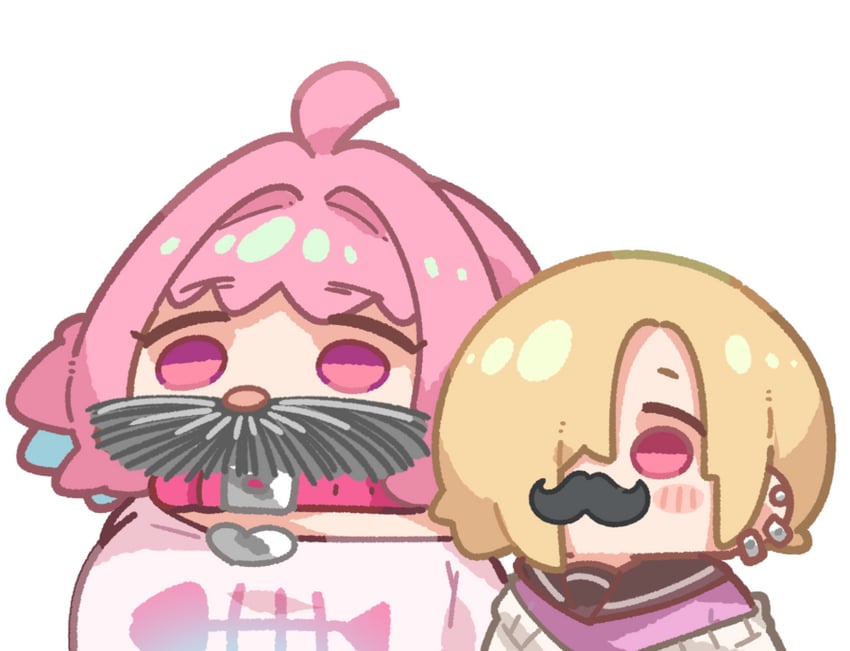 yumemi riamu and shirasaka koume (idolmaster and 1 more) drawn by takato_kurosuke