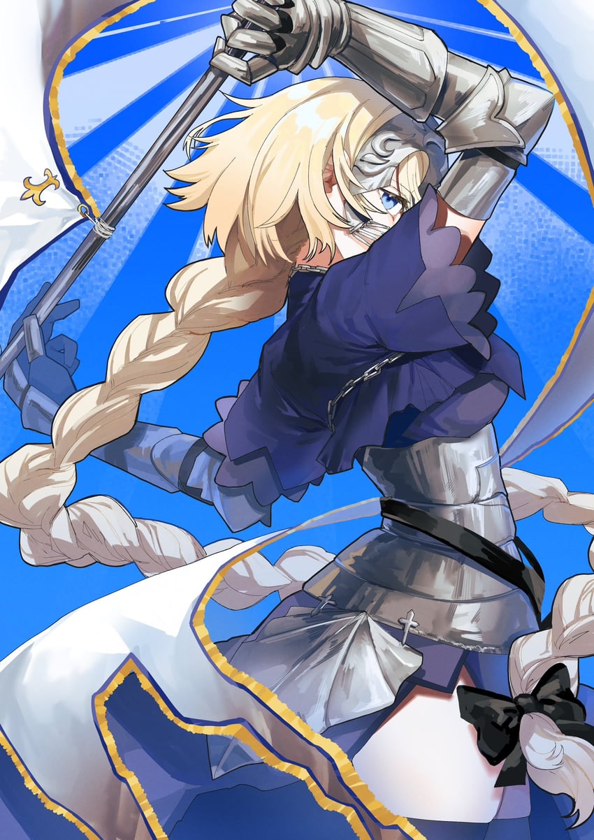 jeanne d'arc (fate and 1 more) drawn by toura_higashi